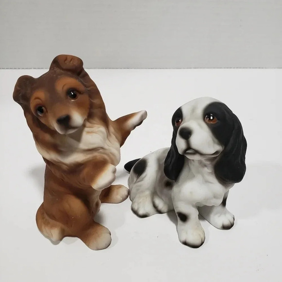 Vintage Lot of 2 Ceramic  Dog Figurines. - Picture 14 of 15
